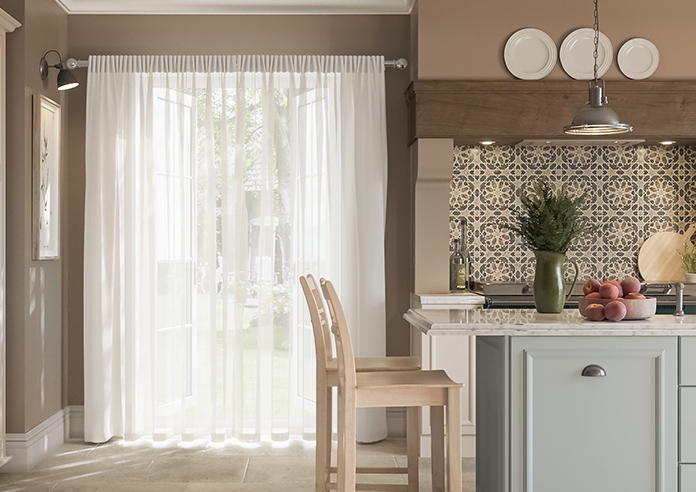 Pavia Voile, Cream Breeze - Made to Measure Curtains - Image 7